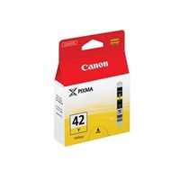 canon cli-42y inkjet cartridge yellow 6387b001