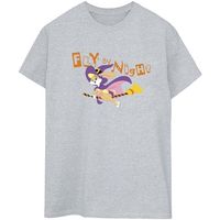 dessins animes camiseta manga larga fly by night para mujer