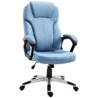 vinsetto sillon de oficina azul claro