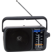 radio panasonic rf-2400deg-k altavoz entrada auriculares color negro