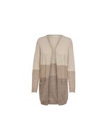 sudadera only queen long cardigan sand mujer