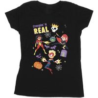 marvel camiseta manga larga creepin it real para mujer