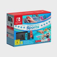 consola nintendo switch azul neonrojo neon  juego completo switch sports preinstalado 