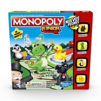 hasbro original monopoly junior juego de mesa