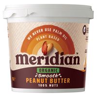 meridian organic peanut butter - smooth - 1kg