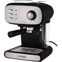 kubo cafetera espresso 15 bares 850w negrainox