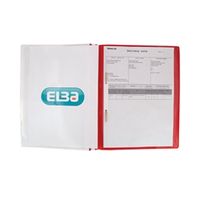 elba pocket report file a4 red 25 pack 400055038