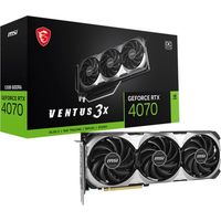 msi geforce rtx 4070 ventus 3x e1 oc 12gb gddr6 dlss3