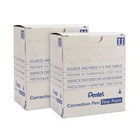 pentel micro correct correction pen pack of 12 zl31-w