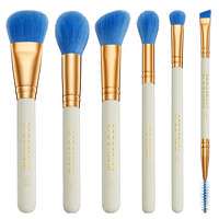 spectrum travel books mykonos 6 piece makeup brush set