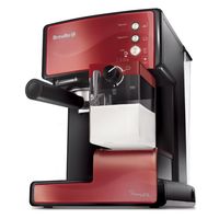 breville prima latte cafetera automatica 15 bares rojanegra