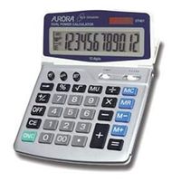 aurora dt401 desk calculator with currency conversion