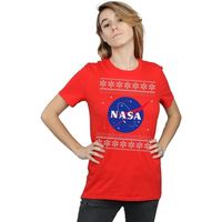 nasa camiseta manga larga bi47303 para mujer