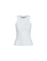 camiseta jack  jones jxforest str sl rib mujer bright white