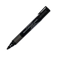 q-connect premium permanent marker pen bullet tip black pk 10 -kf26105