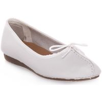 clarks bailarinas freckle ice white para mujer