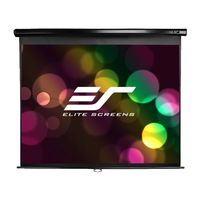 elite screens manual series pantalla de proyeccion 80 formato 43