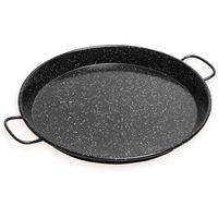 briebe bri-700510 paellera valenciana induccion 10cm para vitroceramica fuego gas horno negro