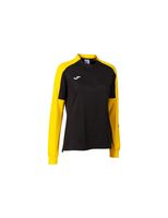 sudadera joma eco championship mujer negro amarillo