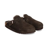 birkenstock zuecos mujer - marron talla 38n