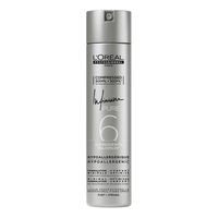 laca infinium pure fuerte - 300 ml - loreal professionnel - laca de fijacion fuerte con formula hipo-alergenica y sin fragancia anadida