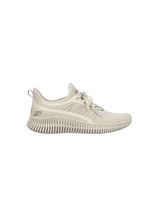 zapatillas skechers bobs geo-new aesthet mujer taupe knit synthe