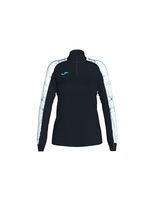 sudadera joma elite ix mujer negro blanco