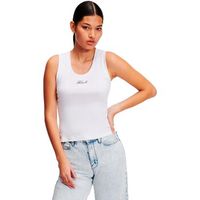 karl lagerfeld blusa - camiseta con logo para mujer