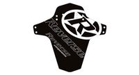 guardabarros delantero logo reverso negro   blanco