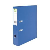 q-connect lever arch file polyprop foolscap blue pk 10- kf20026