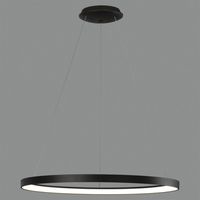 lampara colgante led grace negro 100w