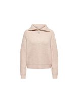 sudadera only onlbaker zip cloud dancer mujer