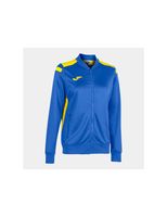 chaqueta de futbol joma championship vi mujer royal amarillo