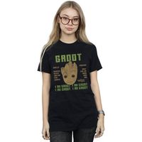 marvel camiseta manga larga guardians of the galaxy vol 2 skills para mujer