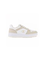 zapatillas champion rebound 20 low low cut mujer beige blanco