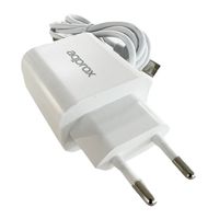 approx appusbwall18 cargador usb 30  cable usb-c 18w blanco