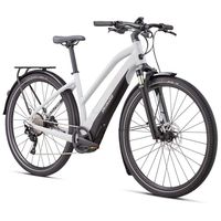 specialized bicicleta electrica turbo vado 40 step-through xl dove grey  black  liquid silver