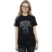 marvel camiseta manga larga bi4651 para mujer