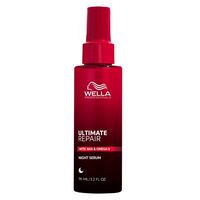 ultimate repair night serum 95 ml - wella - serum de noche hidratante reparador y anti-rotura para cabellos apagados secos encrespados y danados