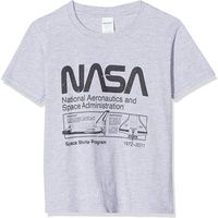 nasa camiseta manga larga space shuttle para hombre