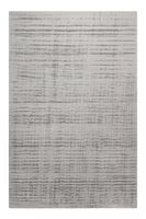 alfombra de pelo corto gris claro hecha a mano 70x140 cm