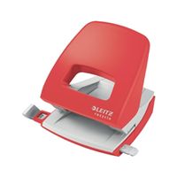 leitz recycle nexxt hole punch 30 sheets red 50030025