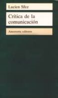 critica de la comunicacion