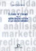 glosario de terminos para administracion y gestion de servicios s anit