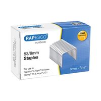 rapesco 538mm staples 5000 pack 0750