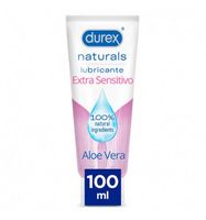 durex naturals lubricante extra sensitivo aloe vera 100ml