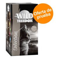 wild freedom adult en tarrinas - pack de prueba mixto - 6 x 85 g