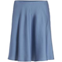 vila falda ellette skirt - coronet blue para mujer