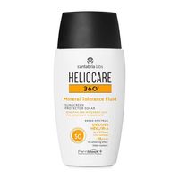 heliocare protector solar facial 360 mineral tolerance fluid spf50 fotoprotector fluido con filtros 100 minerales