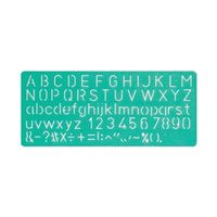 linex lettering stencil set 102030mm pack of 3 lxg8500s